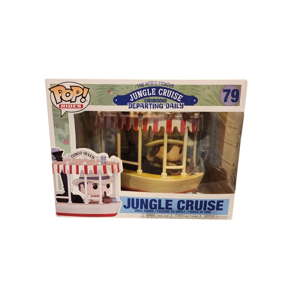 Funko Pop Rides Disney Jungle Cruise Congo Queen Vinyl Figure 79 Adventureland